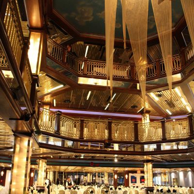 a store inside of a building