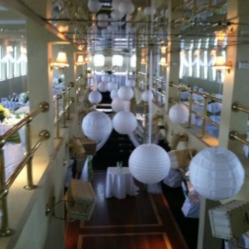wedding reception cruise