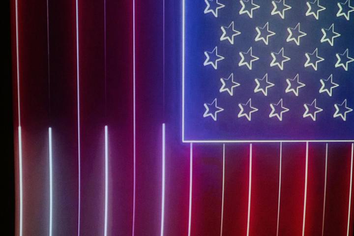 a close up of a curtain