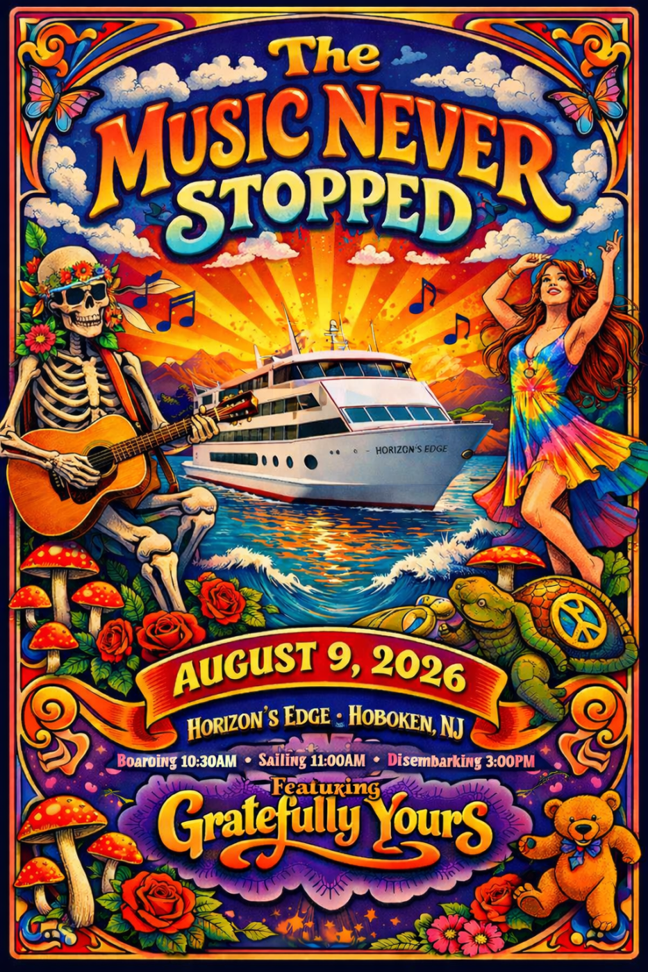 The Music Never Stopped ~ Grateful Dead Tribute Cruise
